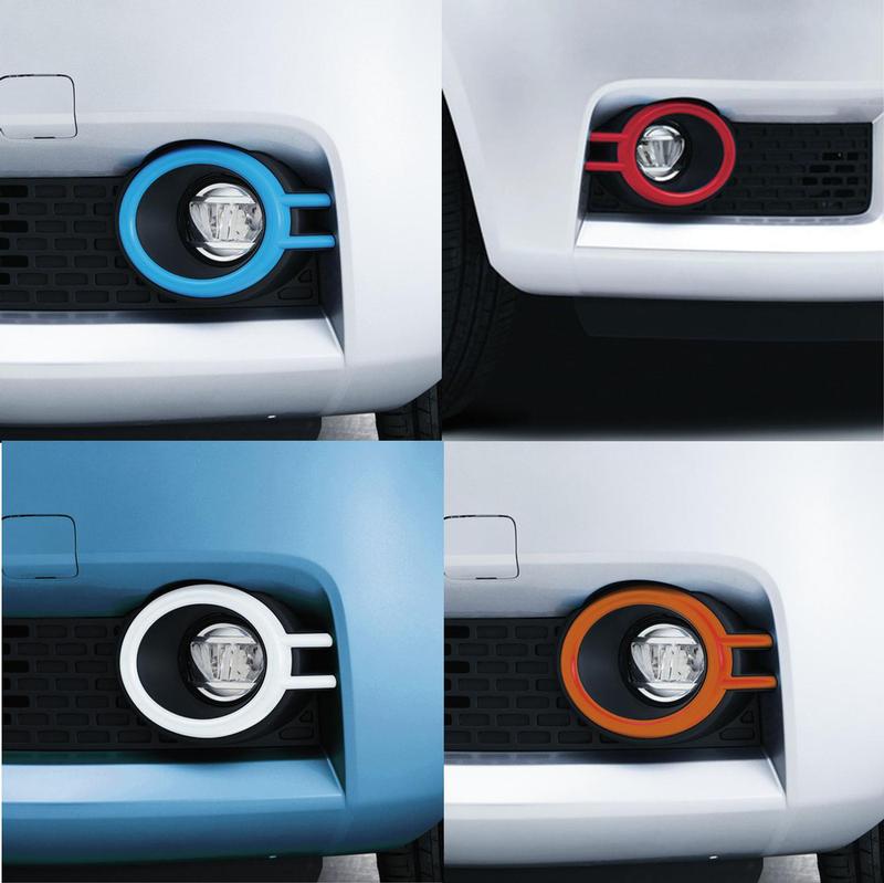 Front Fog Lamp Coloured Trim Set - New IGNIS